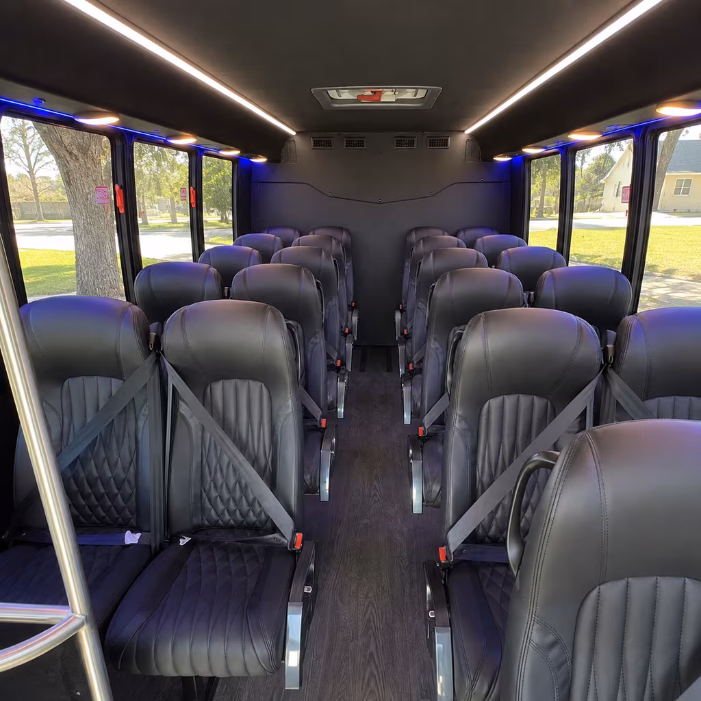 boise concert transportation onboard seating