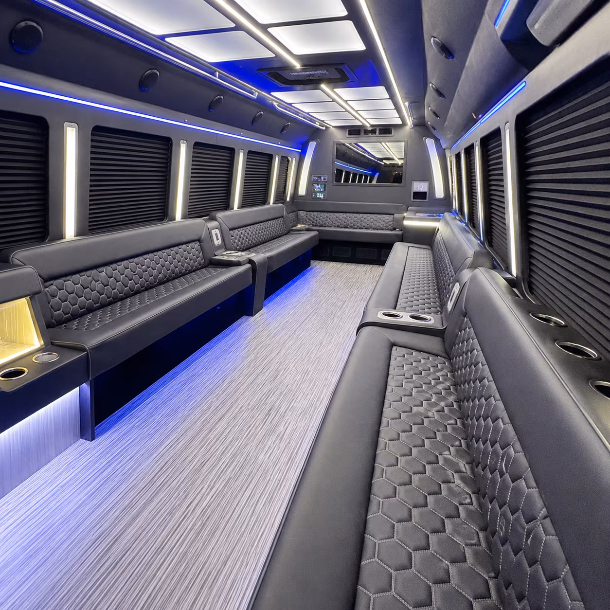 boise party bus rental interior