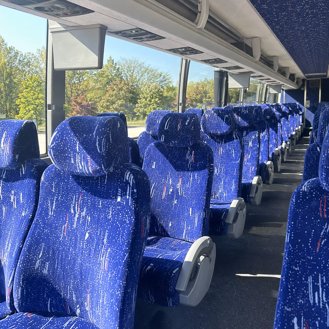 boise religious group transportation onboard seating