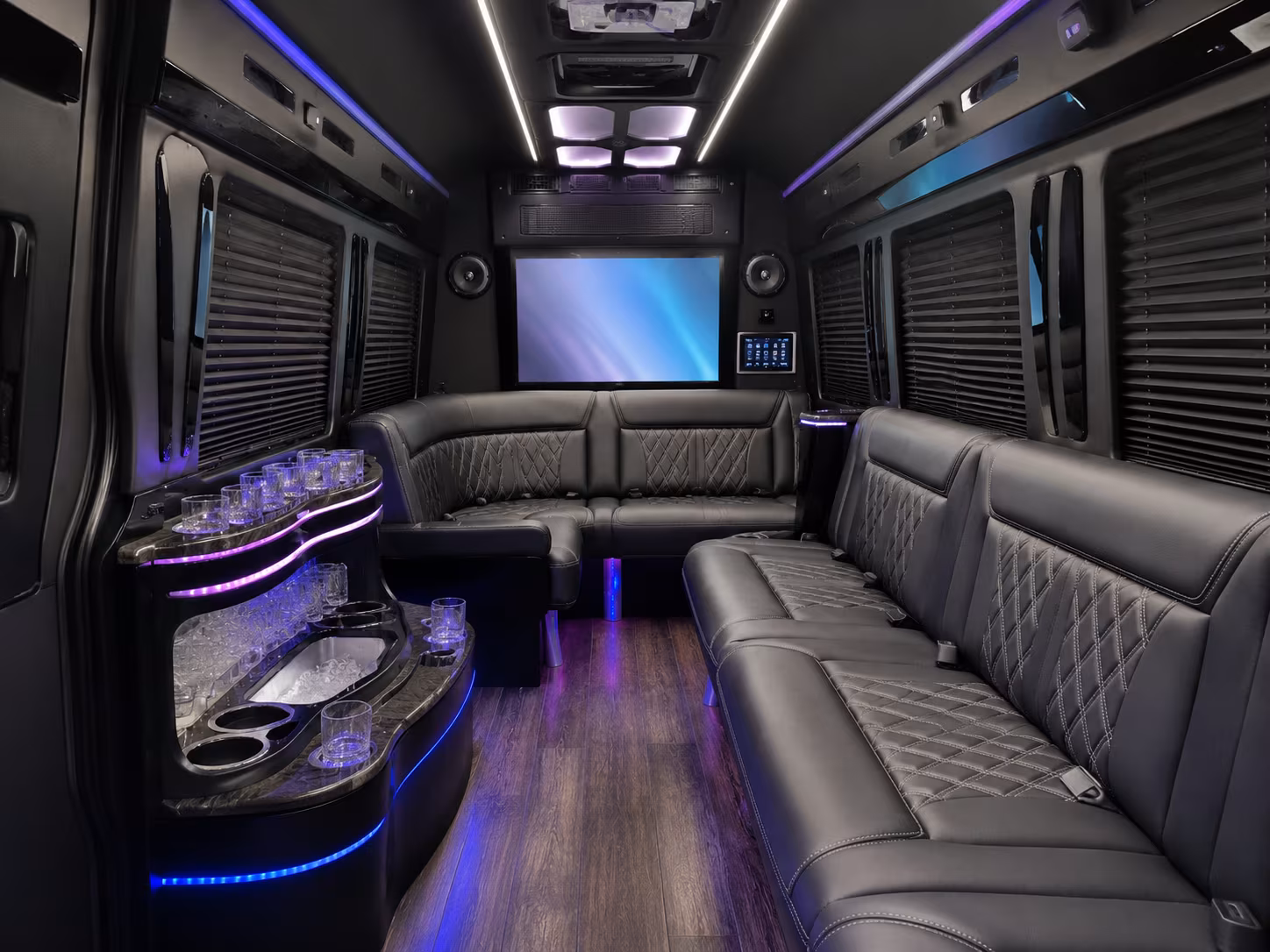 bus rental options for boise trips
