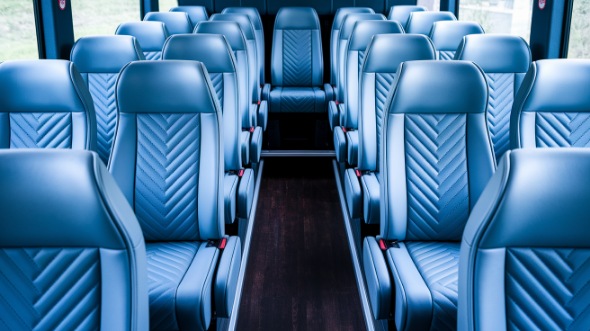 30 passenger minibus interior