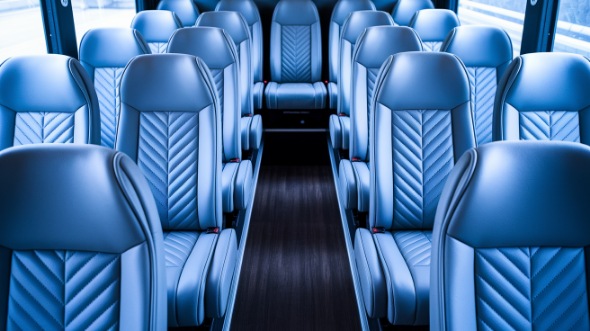 35 passenger minibus interior
