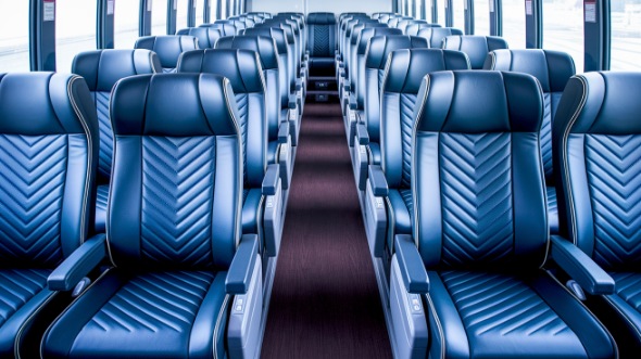 50 passenger charter bus rental logan