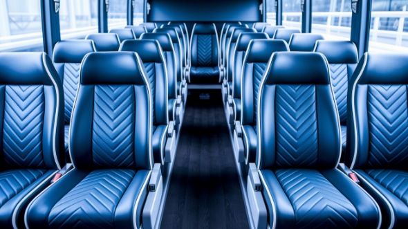 boise 15 passenger minibus inside