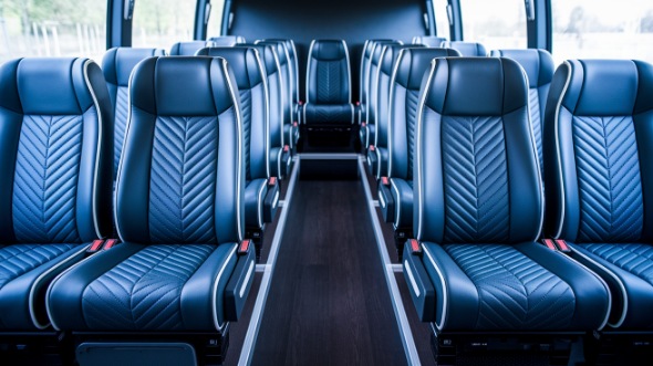 boise 25 passenger minibus inside