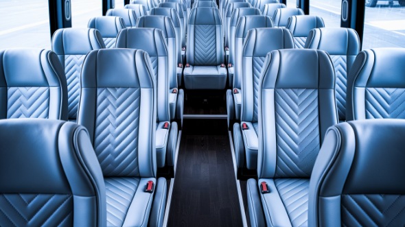boise 28 passenger minibus inside