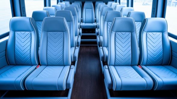 boise 30 passenger minibus inside