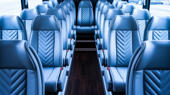 boise 35 passenger minibus inside