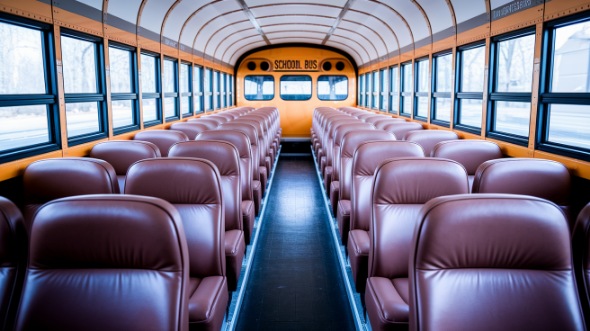 boise school bus rental inside