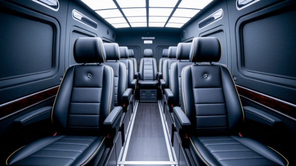 boise sprinter van with driver interior