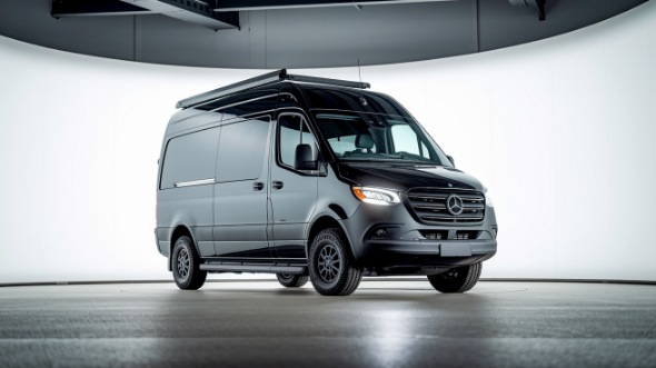 sprinter van with driver logan