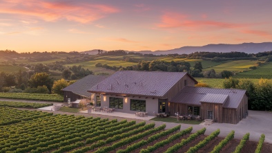ste chapelle winery tasting room vineyards